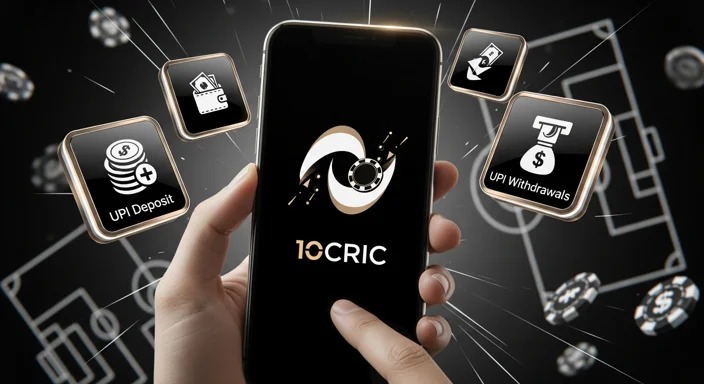 10CRIC Payments in INR: UPI Deposits & Withdrawals